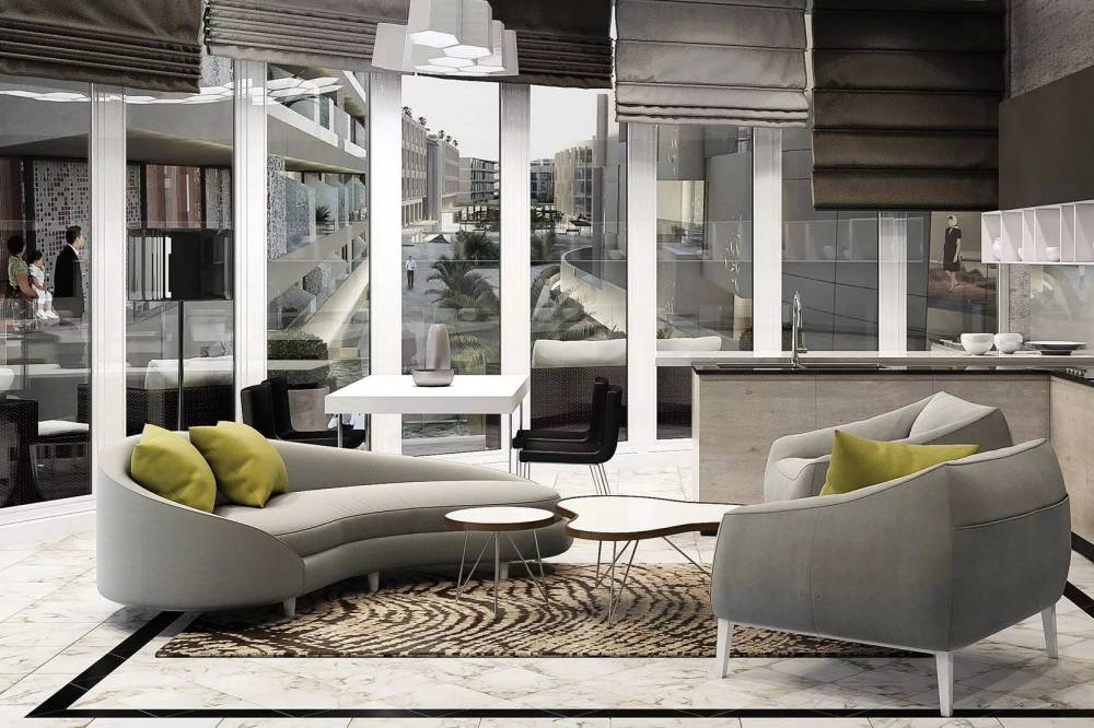 Interior design – Al Multaqa Avenue#1