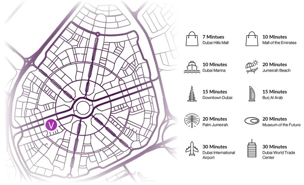 General plan – Violet Tower#1