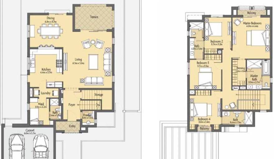 Plans La Quinta Villanova