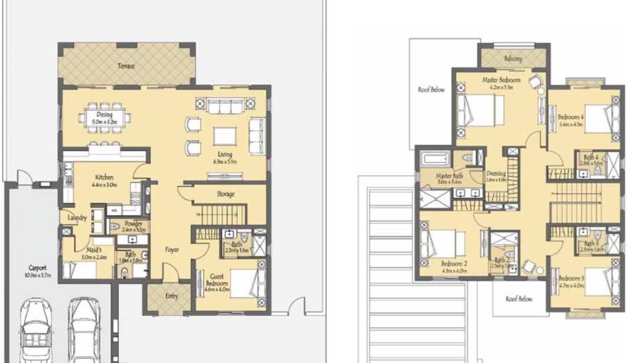 Plans La Quinta Villanova
