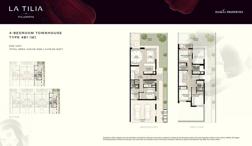 Plans La Tilia at Villanova