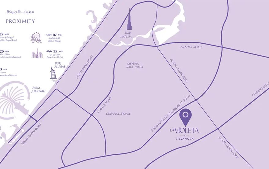 Site plan – Villanova La Violeta 2