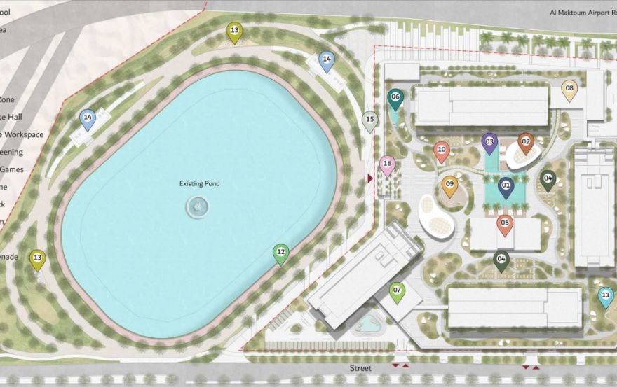 Site plan – South Square