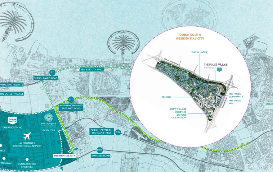 Site plan – The Pulse Beachfront Villas
