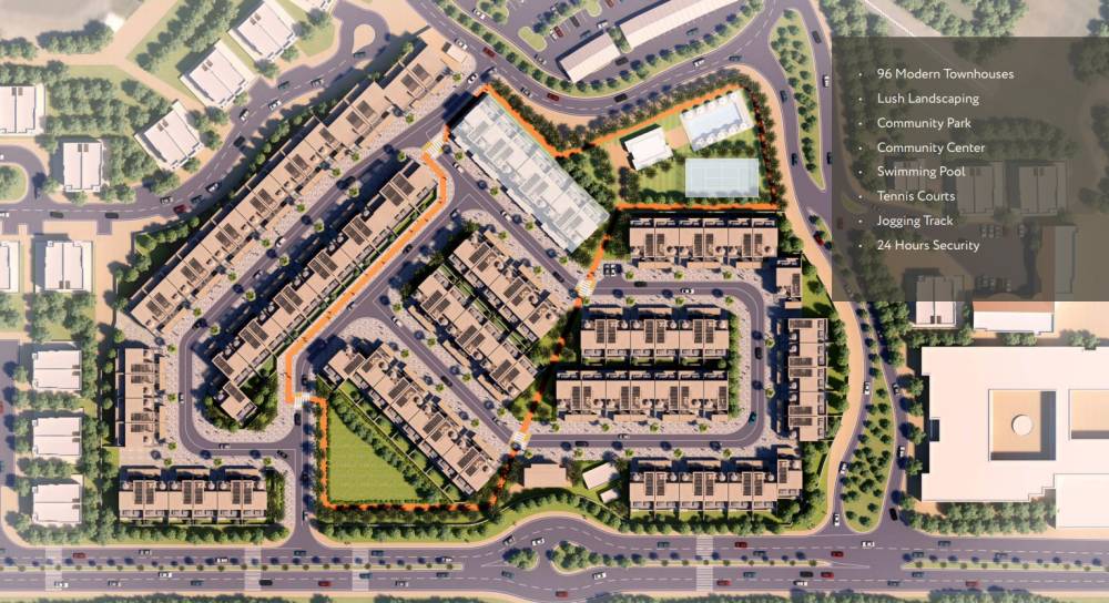 General plan – Sevilla (Marbella) Villas 2#1