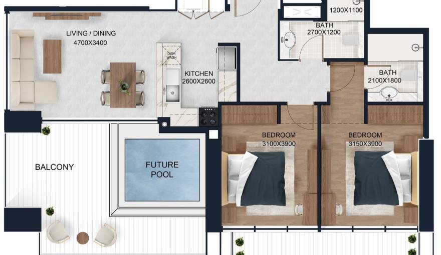 Plans Alfal Residence