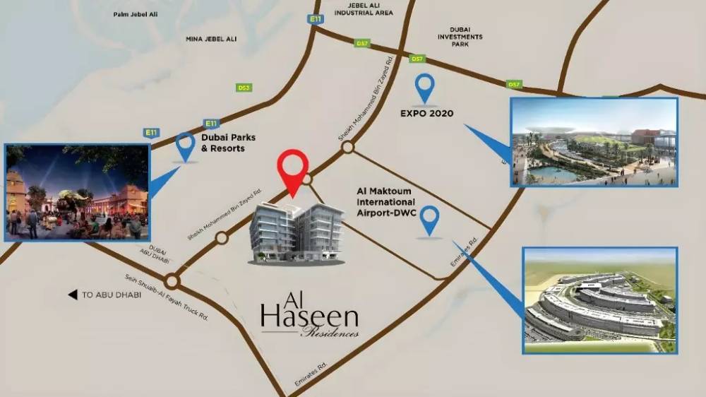 General plan – Al Haseen Residences 5#1