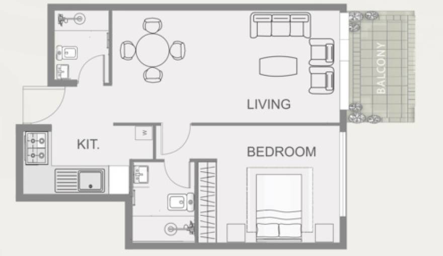 Plans Dezire South Residences