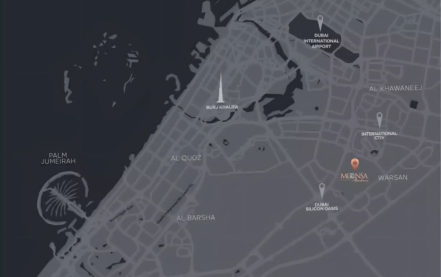 Site plan – Moonsa Residences