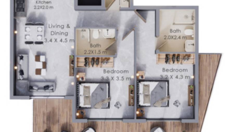 Plans Terra Tower