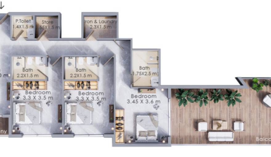 Plans Terra Tower