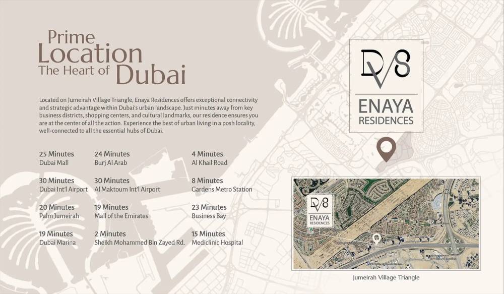 General plan – Enaya Residence#1