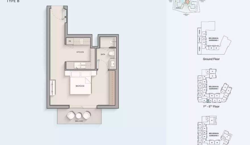 Plans Belgravia Gardens