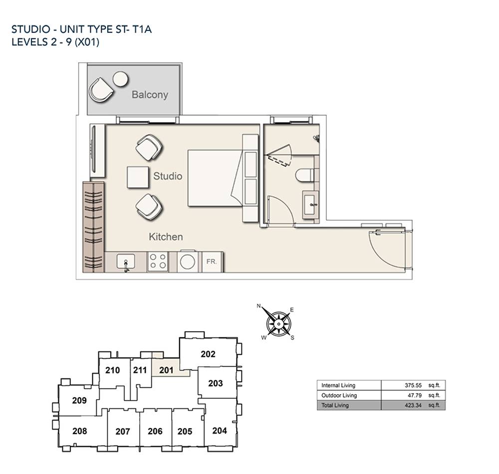 Plans Belgravia Heights II #1