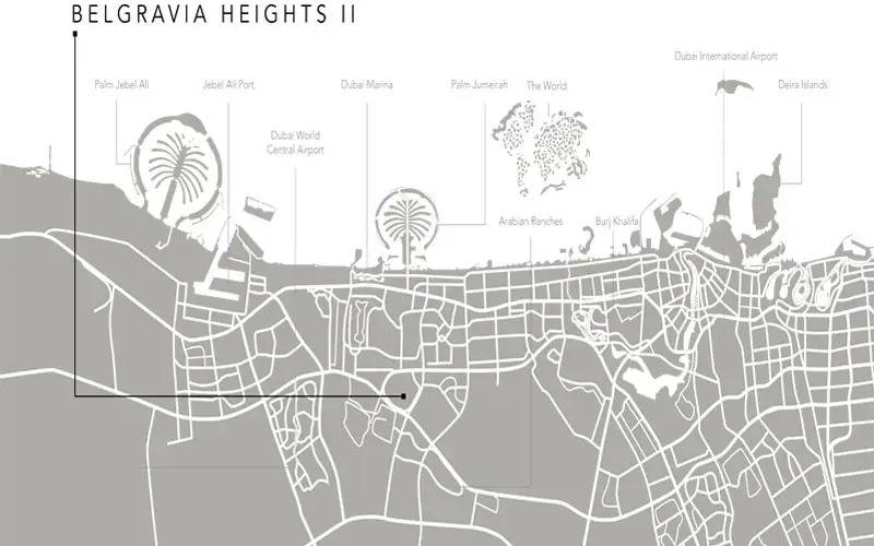 General plan – Belgravia Heights II#1