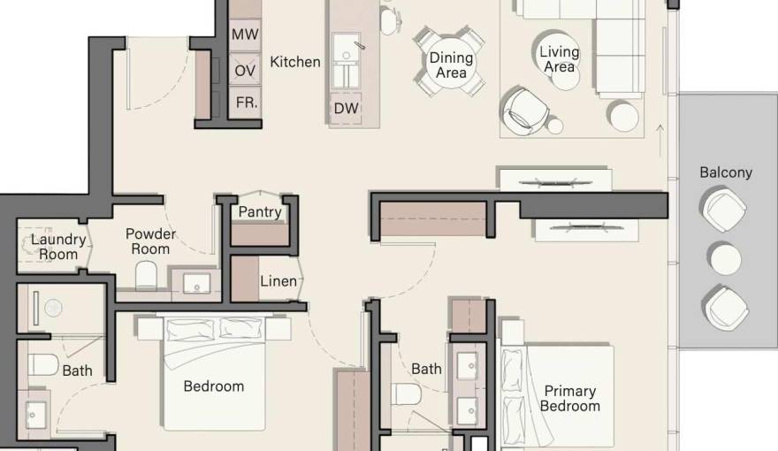 Plans Belgrove Residences