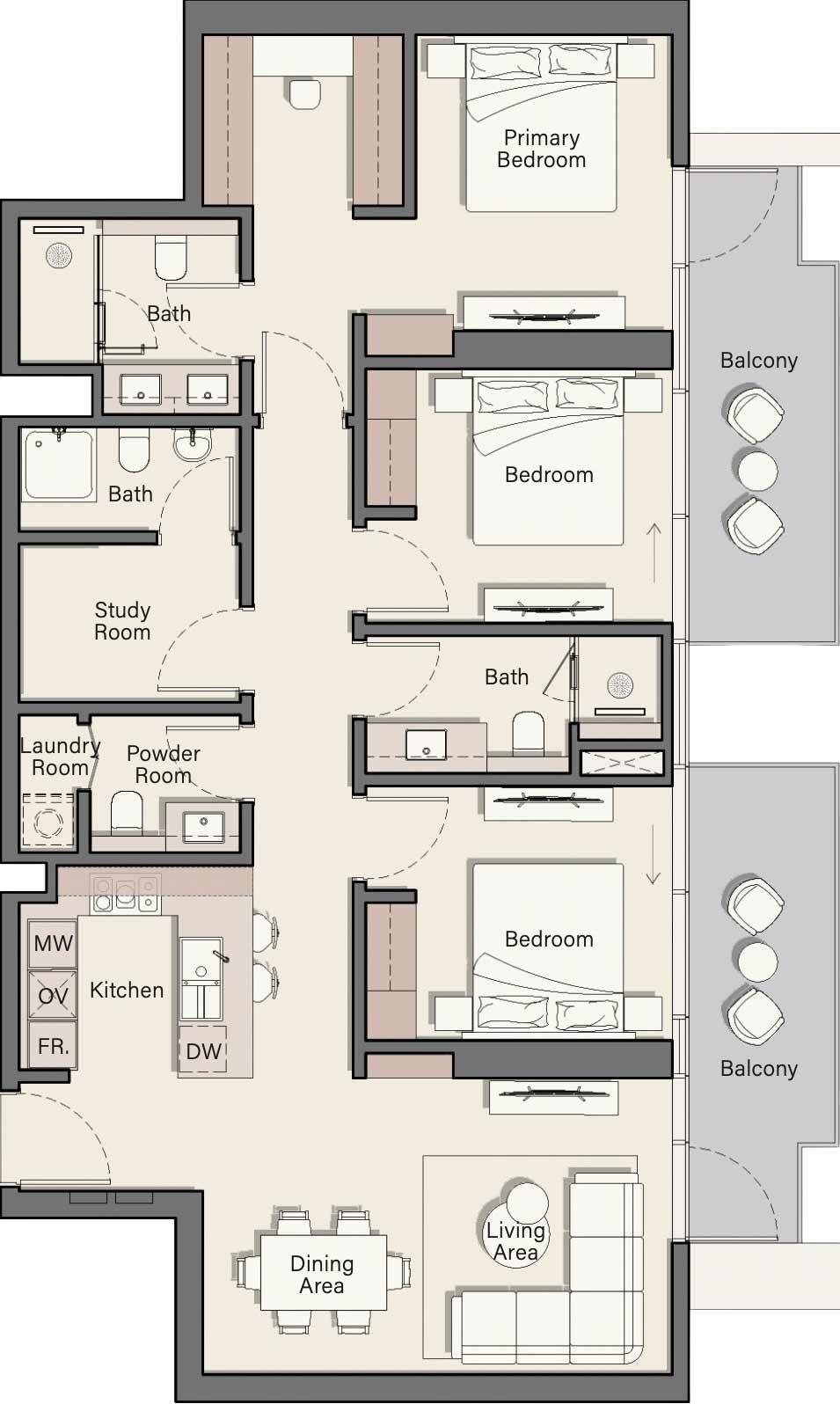 Plans Belgrove Residences #4