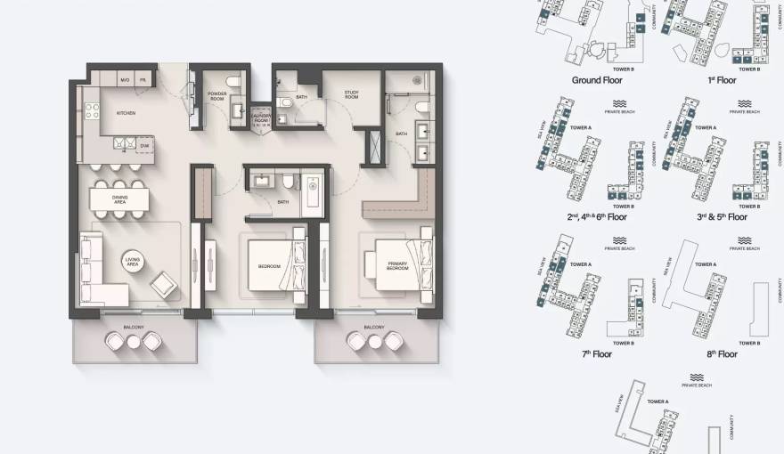 Plans Ellington Sands