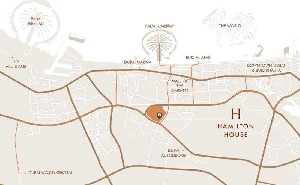 General plan – Hamilton House#1