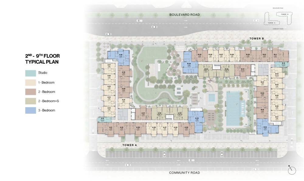 General plan – Windsor House#3