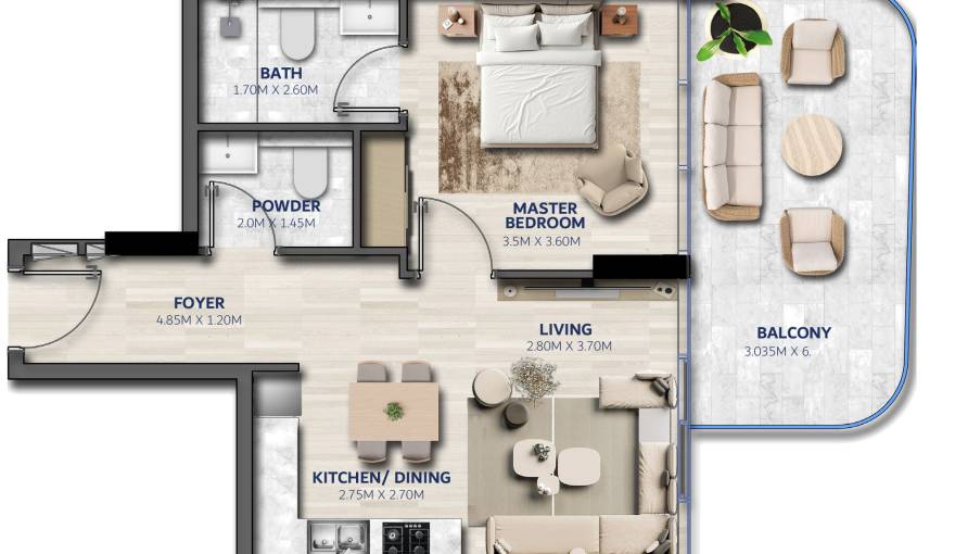 Plans Vedaire Residences