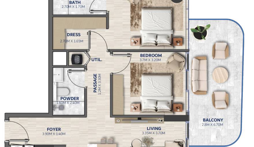 Plans Vedaire Residences