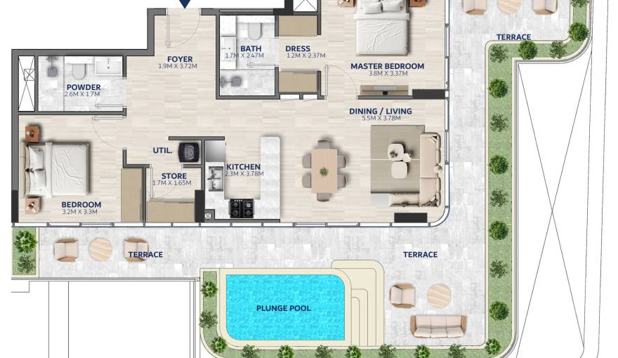 Plans Vedaire Residences