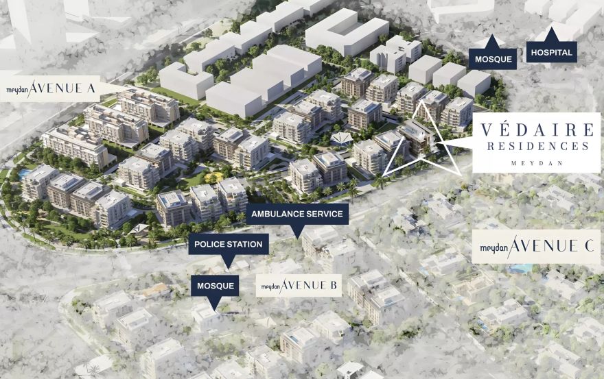 Site plan – Vedaire Residences