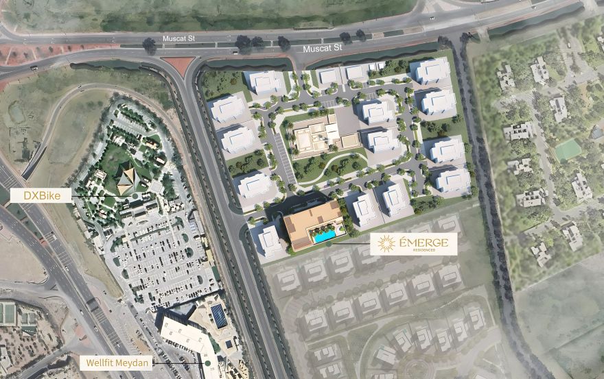 Site plan – Émerge Residences