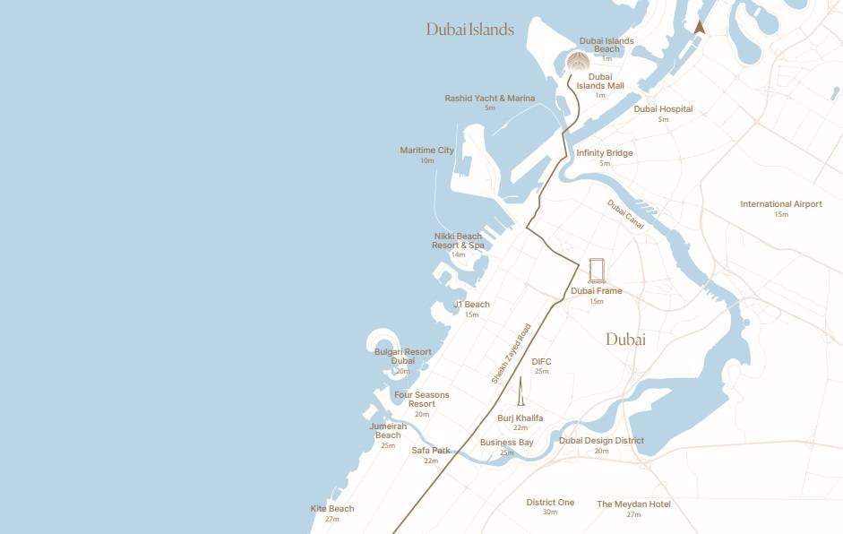 General plan – Esme Beach Residences#1