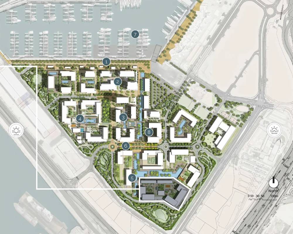General plan – Ocean Point#1
