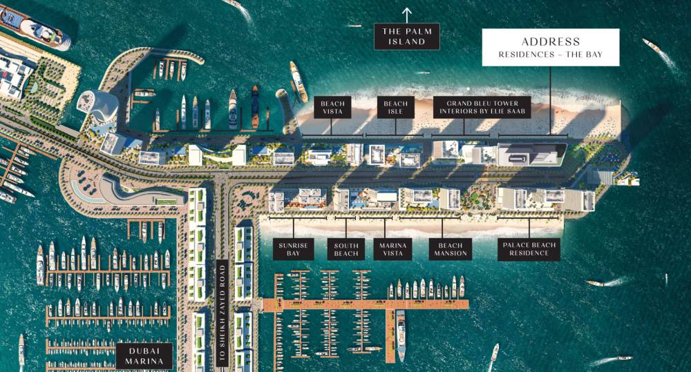 General plan – Address Residences The Bay#1