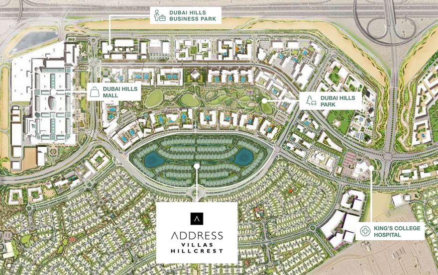 Site plan – Address Villas Hillcrest