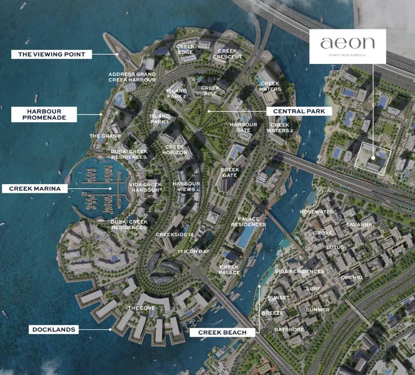 General plan – Aeon Tower 1#1