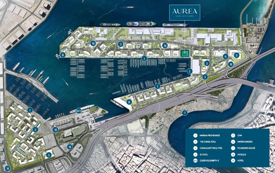 Site plan – Aurea