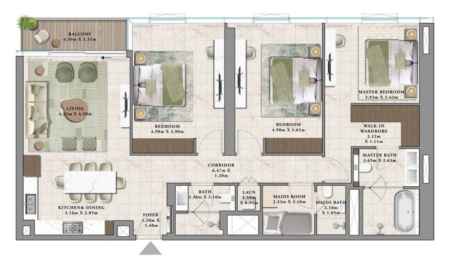 Plans Avarra by Palace