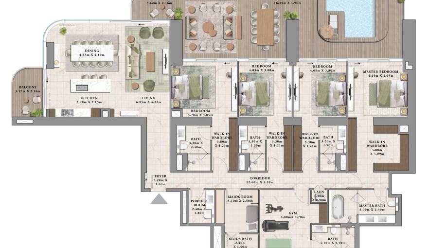 Plans Avarra by Palace