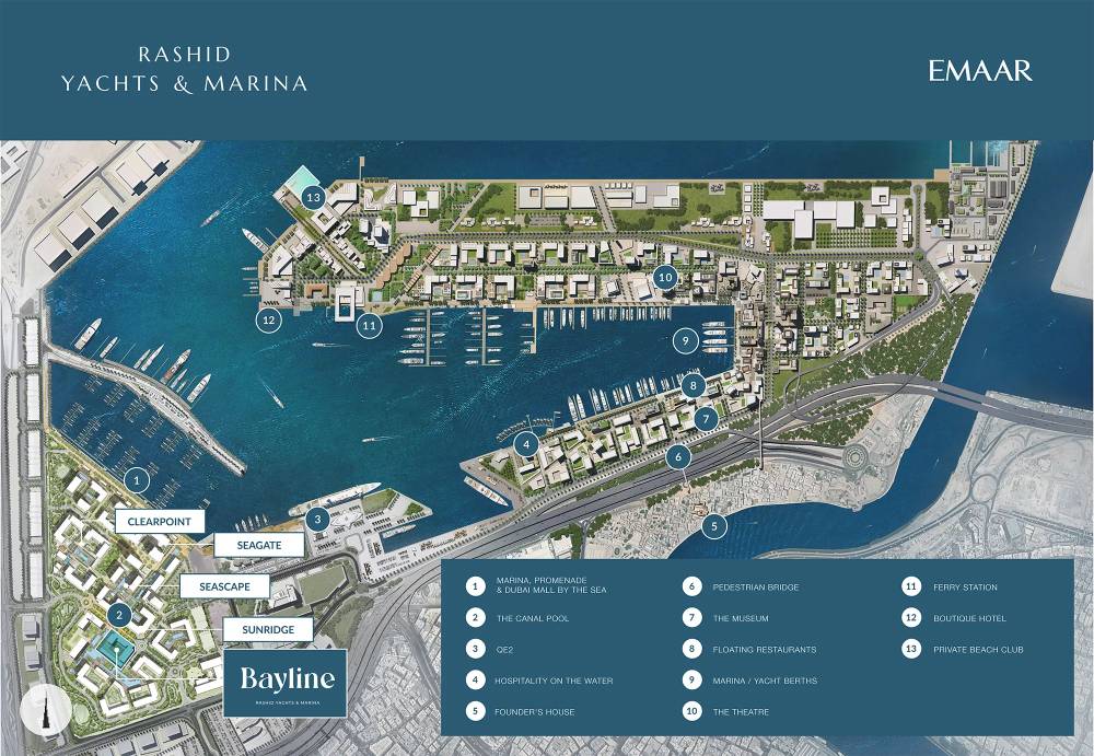 General plan – Bayline#1