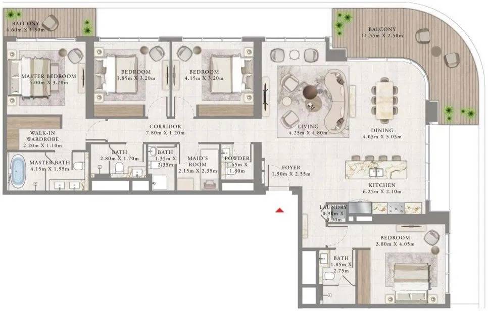 Plans Bayview by Address Resorts #4