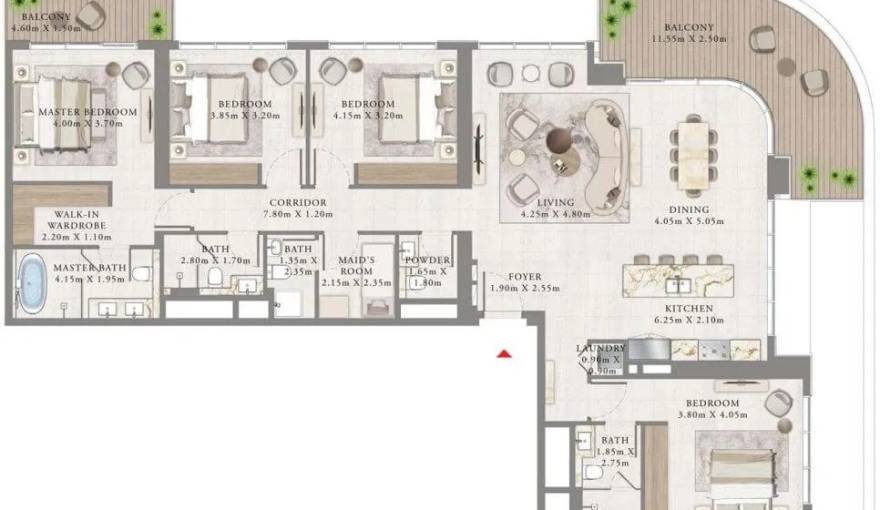 Plans Bayview by Address Resorts