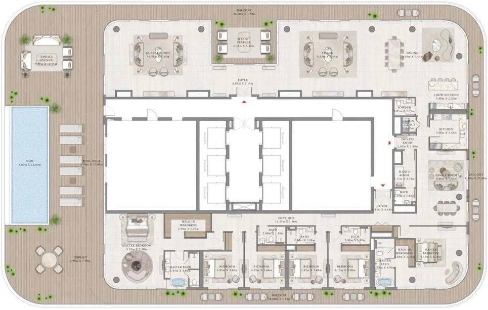 Plans Bayview by Address Resorts #5