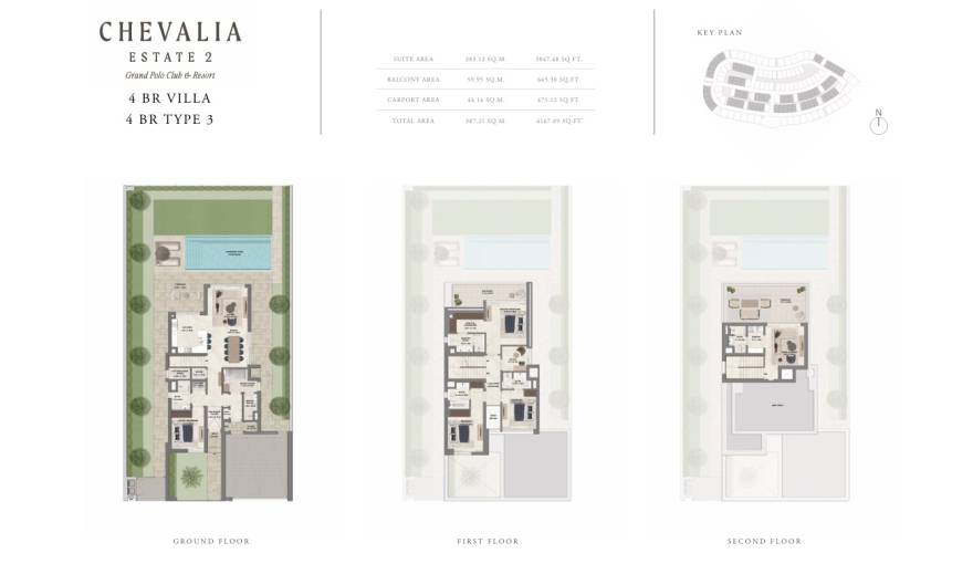 Plans Chevalia Estate 2