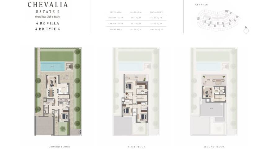 Plans Chevalia Estate 2