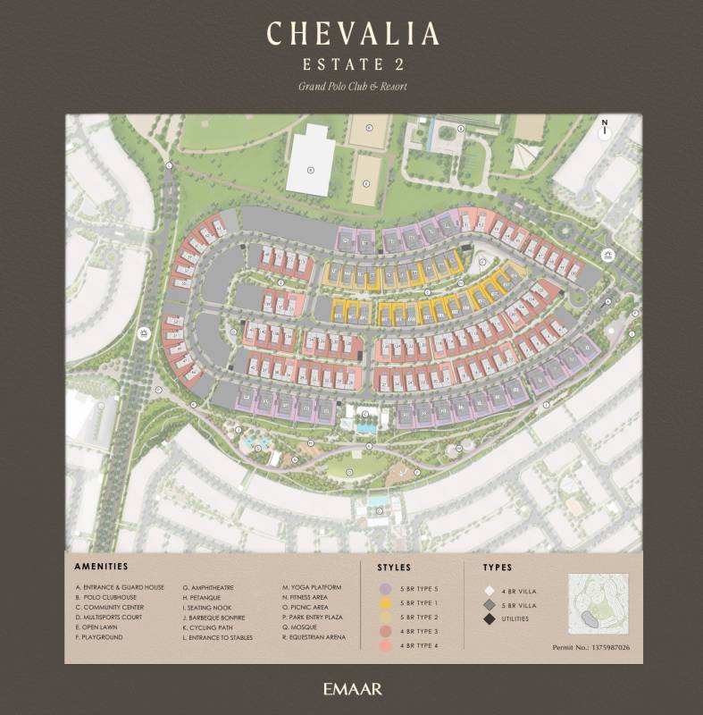 General plan – Chevalia Estate 2#3