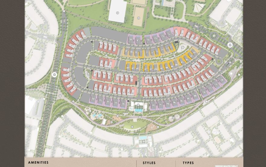 Site plan – Chevalia Estate 2