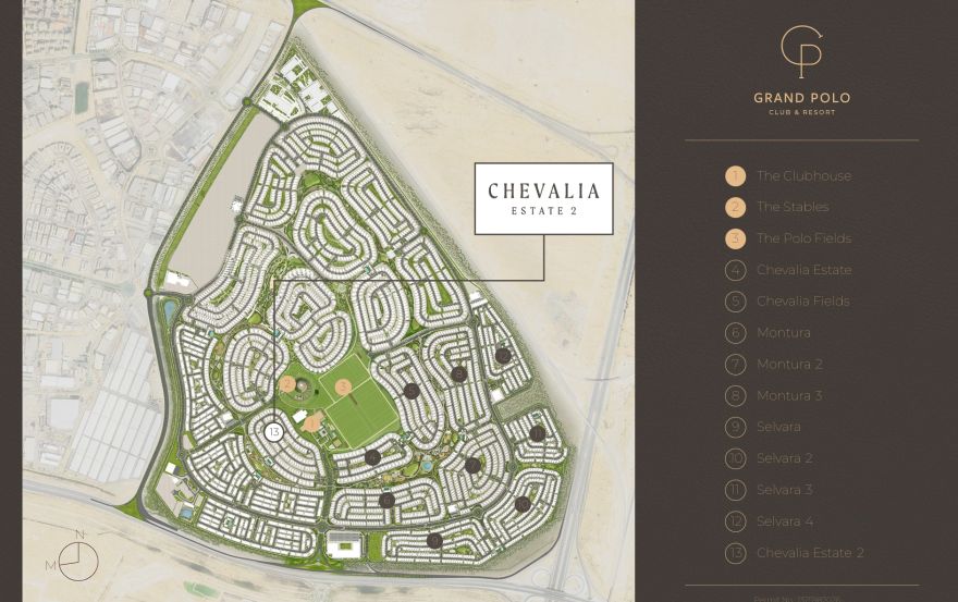 Site plan – Chevalia Estate 2