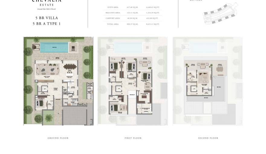 Plans Chevalia Estate