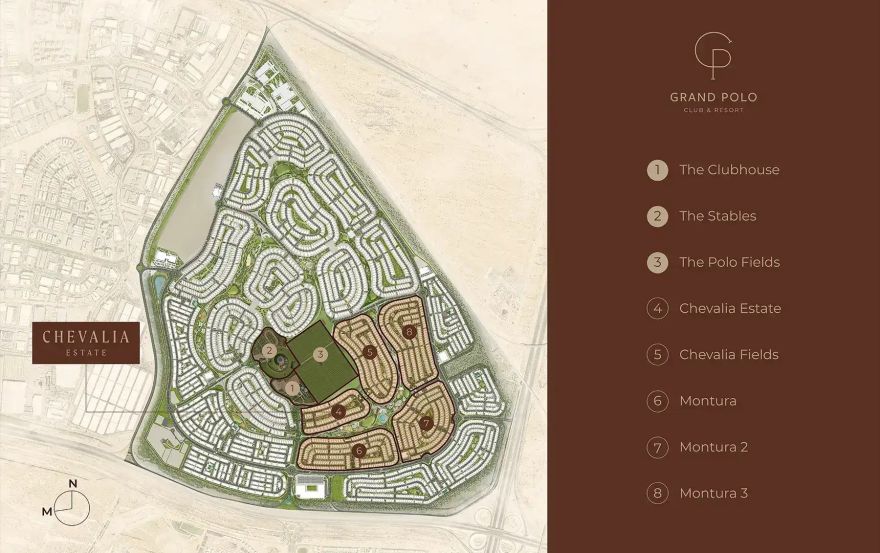 Site plan – Chevalia Estate