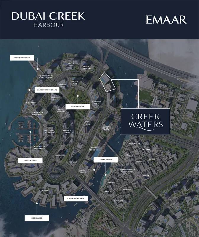 General plan – Creek Waters#1
