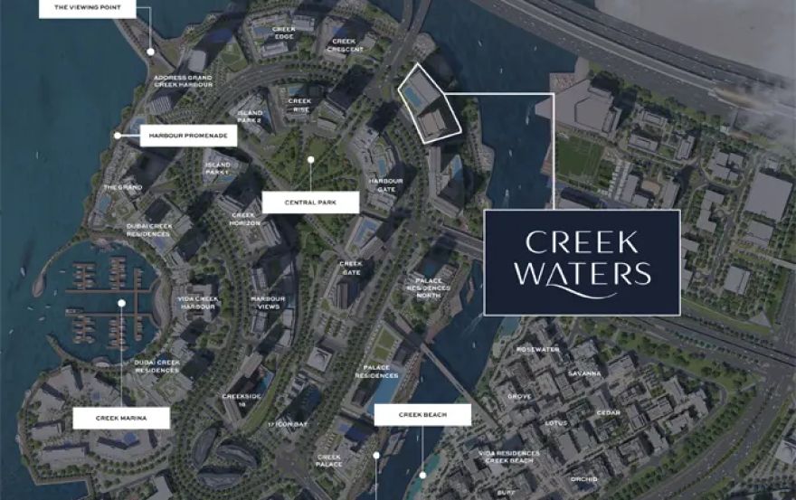 Site plan – Creek Waters